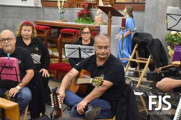 Concierto navideño en el templo de Lomo Magullo/Francisco Javier Santana.